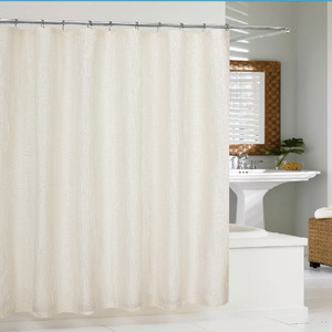 Cortina de ducha <span class=keywords><strong>Jacquard</strong></span> teñida de hilo Lurex de lujo para el baño - Product Image 3