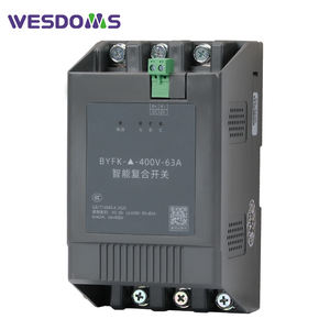 WESDOMS BYFK-Y-63 400V 63A 6P IP20 플라스틱 슬라이드 스마트 저전압 복합 블랙 범용 고품질 전기 스위치 - Product Image 1