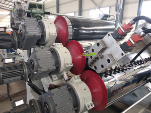 Extrudeuse multifonctionnelle <span class=keywords><strong>ASUN</strong></span> à vis simple 75 kW 380 V pour la fabrication de feuilles en plastique PET PE ABS - Product Image 4