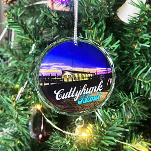 UV Printing Customizable Christmas Tree Hanging <b>Ornament</b> Personalized Crystal Glass Decor with Engraved Logo for <b>Easter</b> Gift - Product Image 5