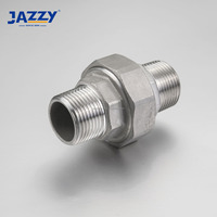 Raccord de tuyauterie en acier inoxydable JAZZY Factory Direct Ss 304 316 NPT Thread MXF mâle-femelle
