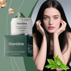 Nettoyant Visage Quotidien à l'Argile Bentonite, Thé Vert et Eau de Riz pour le Contrôle du Sébum et le Raffinement des Pores, pour une Peau Éclatante - Product Image 4