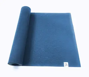 Tapete de ioga de borracha natural TPE/PVC/EVA/NBR para uso físico Pilates 8-10 mm, grande estoque por atacado direto da fábrica