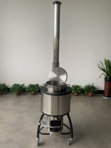 Stainless Steel High-quality Multi-functional Big <strong>Rocket</strong> Institution Wood Charcoal <strong>Stove</strong> - Product Image 3