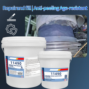 Hạt Gốm lớn lớp phủ chống mài mòn chất lượng cao chống mài mòn bùn hai thành phần chống mài mòn Epoxy cho bán buôn - Product Image 3