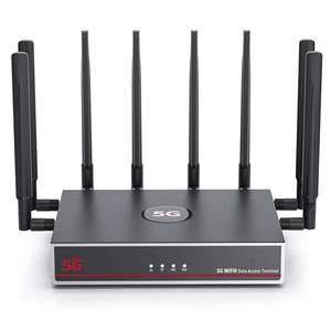 Router M10K43 MT7981 AX3000 Wifi6 Mesh WALN Wireguard VPN con Doble SIM, Módem 5G LTE, Ranura para Tarjeta, Compatible con Antena Externa, Router 5G - Product Image 1