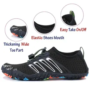 हल्के और निविड़ अंधकार अपस्ट्रीम जूते स्नॉर्कलिंग डाइविंग जूते पानी जूते