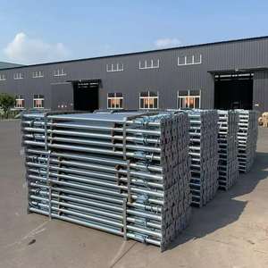 調節可能なアルミニウムドライウォールサポートプロップロッドポール亜鉛メッキ伸縮性ホテル装飾天井足場 - Product Image 6