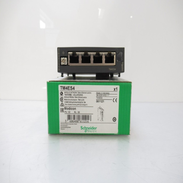 Sell Well in Stock TM4ES4 Module Network TM4 4 Ethernet Switch for Plc by DHL/UPS