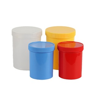 Small Plastic Buckets With Lid 150ml 200ml 500ml 1000ml Colorful Wide Mouth Light Proof PP Injection Molding - Product Image 5