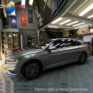 Autocollant de véhicule en vinyle chromé satiné mat de meilleure qualité avec matériau extensible pour voitures - Product Image 4