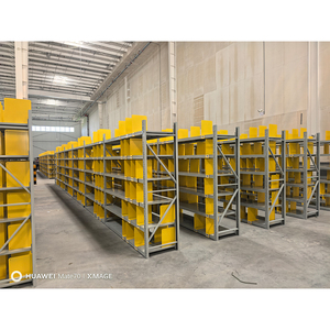 Étagère d'entrepôt modulaire en acier léger à 5 niveaux pour <span class=keywords><strong>le</strong></span> stockage d'inventaire en arrière-cour - Product Image 4