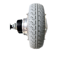 Moteur de moyeu 24V 36V 500w 48v 8 pouces pour scooter électrique, moteur à engrenages BLDC à couple élevé, kit de moteur pour fauteuil roulant, chariot, frein magnétique
