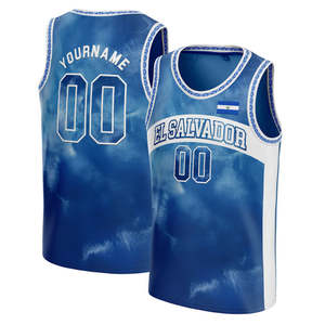 Dropshipping pakaian basket negara Karibia kustom sublimasi atasan basket desain Jamaika - Product Image 3