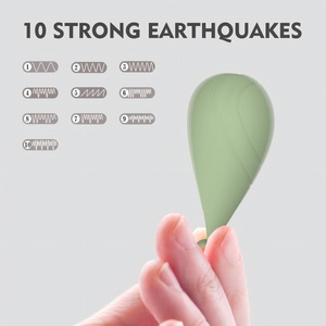 Mini Vibratore a Collana in Silicone per Donne, 10 Frequenze, 50dB di Rumore, Stimolazione dell'<span class=keywords><strong>Amore</strong></span>, Ricaricabile USB, Uso Quotidiano - Product Image 3