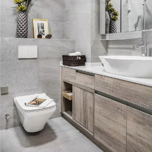 Inodoro inteligente de doble descarga personalizado montado en la pared P-Trap tanque oculto <span class=keywords><strong>cisterna</strong></span> de agua estilo de diseño moderno <span class=keywords><strong>cisterna</strong></span> oculta - Product Image 6