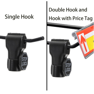 Muestra Gratuita: Gancho Antirrobo para Exhibición en Panel Perforado (EAS Retail Pegboard Display Hook) - Product Image 3