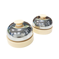 Campanas de Juego de PP+Hierro de Color Personalizado, Novedad 2025, Campanas de Respuesta para Fiestas, Campanas Dingdong para Juegos de Mesa, 60 Piezas