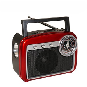 Dongguan RX-BT32S Portable Retro Home <span class=keywords><strong>Radio</strong></span> Speaker Wireless Vintage Torch Light <span class=keywords><strong>Rechargeable</strong></span> <span class=keywords><strong>USB</strong></span>/TF/FM/AM/SW Caractéristiques Plastique - Product Image 1