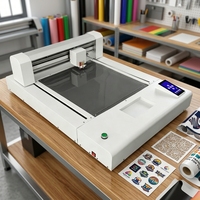 CNC-Flachbettschneidemaschine Digitale Schneideplotter für PET, PVC, Karton, Faser-Verbundwerkstoffe, Vinyl und Selbstklebefolien
