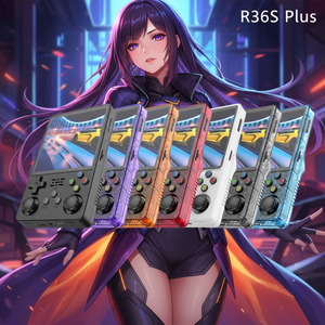 LR R36S Plus PS 便携式手持经典游戏机 IPS 720x720 分辨率 Wi-Fi 30000 内置游戏 3000mAh 64GB Rockchip - Product Image 1