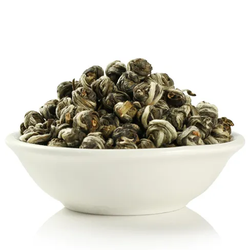 Chinese Premium White Tea Spring Harvested Dragon Pearl Bai Long Zhu Loose From Fuding Fujian