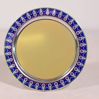 Plaque de récompense en métal vierge gravée sur mesure, pour souvenir d'entreprise