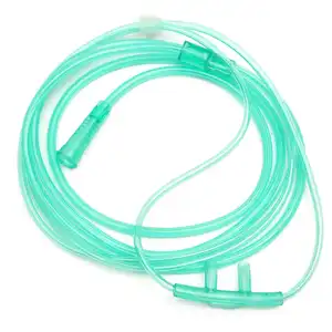 Disposable medical catheter PVC injection molded soft intermittent intubation nasal oxygen tube