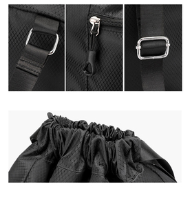 Mochilas con Cordón Personalizadas con Logotipo, Impermeables, para Gimnasio, Deportes, Baloncesto, con Bolsillo con Cremallera - Product Image 3