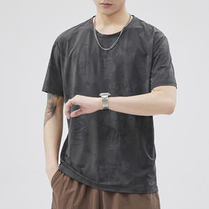 T-Shirt Estiva da Uomo Emperor Paul in Nylon a Maniche Corte, Sottile, Vintage, Antibatterica, ad Asciugatura Rapida, Casual, Stile Street, Collo Ampio - Product Image 5