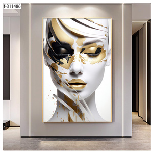 Affiches murales pour femmes, vente en gros d'usine, pour salon, fond <span class=keywords><strong>de</strong></span> canapé, avec cadre, <span class=keywords><strong>peinture</strong></span> murale - Product Image 3