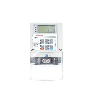 Manufacture DDSY5558 220V 50/60Hz single phase keyboard sts prepaid electricity meter with RS485 communication