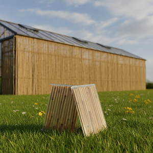 <span class=keywords><strong>แผ่น</strong></span>โพลีคาร์บอเนตขนาด 8 มม. และ 10 มม. แผงบังแดดโพลีคาร์บอเนต แผงไม้ไผ่ลายกก แผงกลวงลายไม้ไผ่พร้อมแผ่นโพลีคาร์บอเนต - Product Image 1