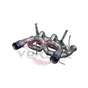 Sistema de Escape Catback de Acero Inoxidable Pulido Espejo OEM de Vortex Factory para Lamborghini Aventador LP700 Actualizado SVJ - Product Image 5