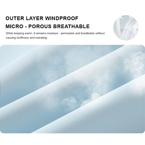 Unisex Waterproof With Stand Collar And Zipper Design Custom Logo Mens Polyester Sports <b>Coat</b> For Spring Autumn - Product Image 5