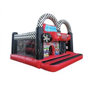 Castillo Inflable Winsun de Alta Calidad con Tobogán, Diseño de Auto, Material de PVC, Fácil de Instalar, para Niños, Uso Interior y Exterior - Product Image 1