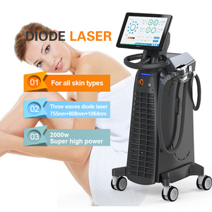 Produtos em Destaque 2026: Máquina de Depilação a Diodo Vertical 755 808 1064 com Resfriamento a Gelo, Aparelho de Beleza para Remoção de Pelos 2026 - Product Image 2