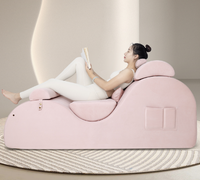 Chaise de yoga extra-large en mousse haute densité, chaise longue pour chambre à coucher, outil de soutien pour le yoga, les étirements et les reformers de Pilates