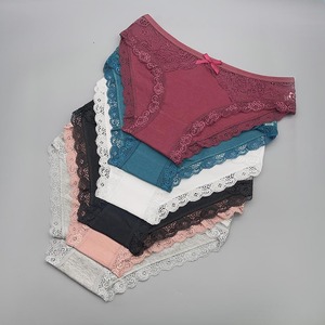 <span class=keywords><strong>Slip</strong></span> <span class=keywords><strong>donna</strong></span> all'ingrosso biancheria intima di alta qualità sei colori <span class=keywords><strong>slip</strong></span> misti per le donne "<span class=keywords><strong>slip</strong></span> Cotton Femme" - Product Image 3