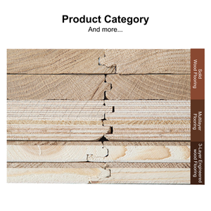 Suelo <span class=keywords><strong>Laminado</strong></span> <span class=keywords><strong>de</strong></span> Madera Sintética Resistente con Textura <span class=keywords><strong>de</strong></span> <span class=keywords><strong>Roble</strong></span>, Resistente a los Arañazos, para Hogares, Apartamentos y Oficinas, Sistema <span class=keywords><strong>de</strong></span> Instalación Fácil Click-Lock - Product Image 4