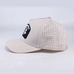 หมวกเบสบอล5แผงแบบสั่งทำสำหรับทุกเพศสี่ฤดูกอล์ฟ gorras กระดุมเจาะรูแบบเลเซอร์ injae - Product Image 5