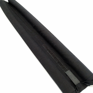 Balayages de porte réglables 34 pouces toile noire butée de porte double coupe-vent anti-bruit bloqueur de <span class=keywords><strong>brise</strong></span> de fenêtre - Product Image 4