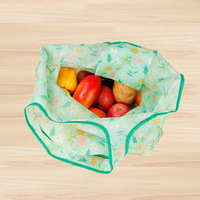 Sac de courses réutilisable pliable et portable FULAIYA en polyester Oxford écologique et recyclable avec logo personnalisé et poignées pour usage quotidien