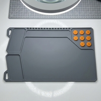 Tapis de travail en silicone résistant à la chaleur, nouveau design, assurance qualité, tapis magnétique pour montre, téléphone, tablette, lunettes, couteau, arme à feu
