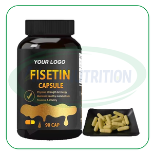Capsules de Fisetin OEM ASAP pour adultes, antioxydant végétarien de qualité alimentaire, suppléments à base de plantes 200 mg 98 % biologique - Product Image 3