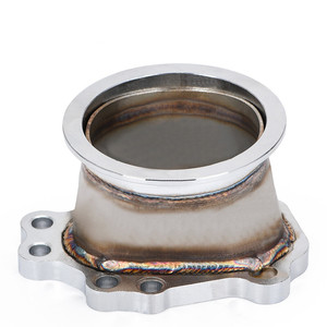 Adattatore Flangia Turbo T25 T28 GT25 GT28 da 8 Bulloni a V-Band da 3 Pollici Convertitore per Collettore di Scarico Turbo - Product Image 2