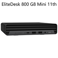 Mini PC de bureau Barebone Tiny EliteDesk 800 G8 11e génération, propre, sans rayures, grade A, testé et fonctionnel