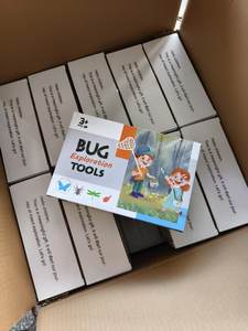 ชุดจับแมลงสำหรับกิจกรรมกลางแจ้ง กล่องสังเกตแมลงเพื่อการศึกษา ชุดของเล่นเด็ก กล่องดูแมลงพร้อมแว่นขยายและกระเป๋า - Product Image 6