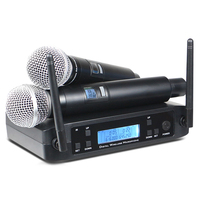 חדש Glxd4 עיצוב אלחוטי מיקרופון ארוך טווח כף יד Uhf Beta58A Beta87A אלחוטי מיקרופון QLXD4 BLX288