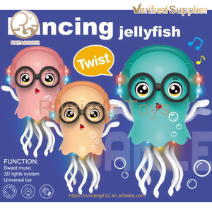 2026 Vendita all'ingrosso di successo: Giocattoli Medusa Elettrica Danzante Magica con Funzione di Rilevamento Luce e Musica - Product Image 3
